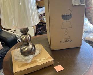 New In Packaging - Pair of Table Lamps - $150 for the pair. 
