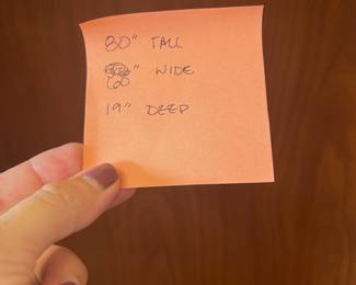 Includes Interior Shelves - Asking $750