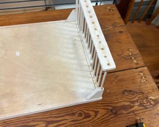 Vintage Wood & Wicker Bed Tray - $50 - Fair/ Good Vintage Condition. 