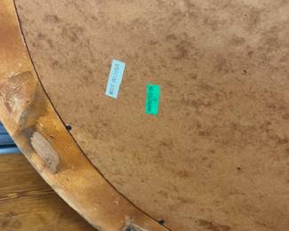 Vintage Round Wall Mirror - $200