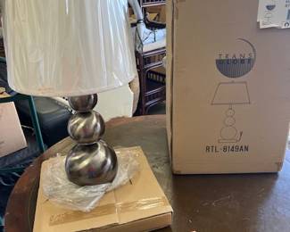 New In Packaging - Pair of Table Lamps - $150 for the pair. 