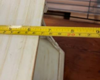 This has a glass shelf not pictured - That fits inside the wood frame. Including a stock image for reference. Vintage Art Nouveau Wall Display - Pricing TBD 