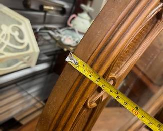 Vintage Round Wall Mirror - $200