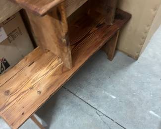 Handcrafted by artist Larry Gemmill - Asking $250 for the larger one and $150 for the smaller one. 