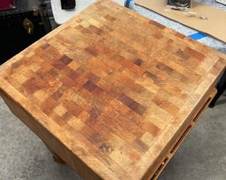 Butcher Block Table - $750
