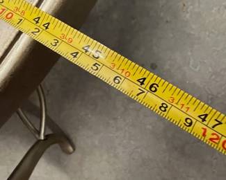 Hollywood Regency Coffee Table w/ Mercury Glass - $250