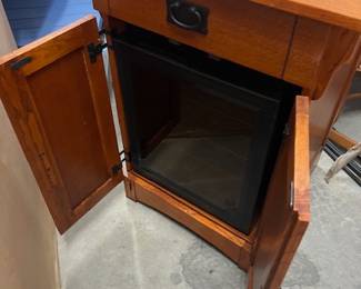 Wine Cooler Cabinet w/ Wine Refrigerator - $750