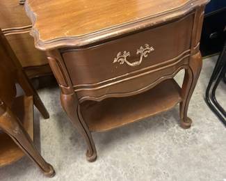 1970's French Provincial Chest of Drawers - $350 & Two Side Tables $150 Each 