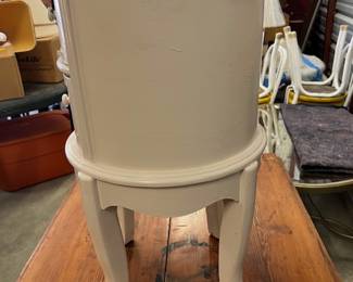 French Style Side Table in Ivory - Drawers are faux - they do not open. $150