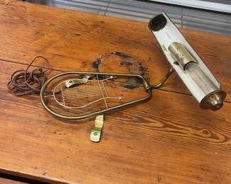 MCM Deco Brass Sheet Music Light - $75