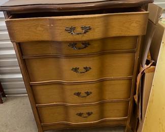 1970's French Provincial Chest of Drawers - $350