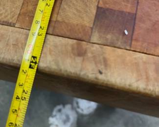 Butcher Block Table - $750