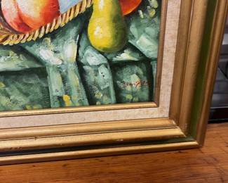 Original Still Art Painting/ Framed - $150