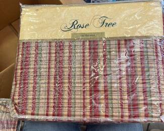 Rose Tree Bed Skirt and Two Shams - $50 for the set. 