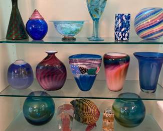 Kosta Boda, Orrefors & Blenko Glass