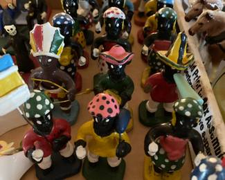 Brazilian Folk Art Clay Figures