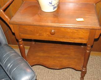 Lot 18. Antique wooden washstand