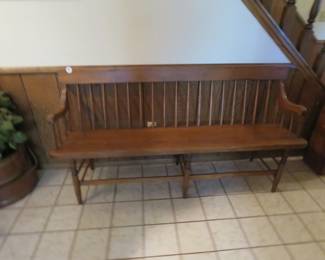Lot 36. Wooden bench