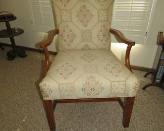 Lot 33. Upholstered chair