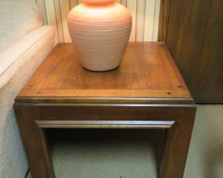 Lot 45. Two end tables