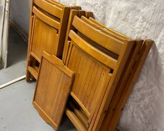 VINTAGE WOODEN CHAIRS