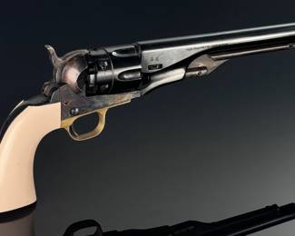 Pietta 1860 Colt Army Civil War .44 Cal Black Powder Percussion Revolver