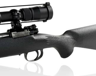 C.W. Olson Gewehr Mauser Model 98 6mm Remington Bolt Action Rifle With Nikon AR113 4-12x40 Scope