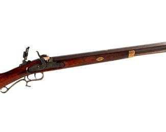 #3 Custom Percussion Rifle Flintlock Muzzleloader Black Powder Hawken