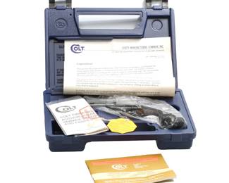 Colt 38 Spl Detective Special D1425 Revolver 2in Barrel in Case Blue