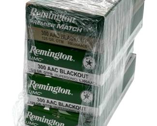 80 Rounds 300 AAC Blackout Ammunition Remington UMC Ammo