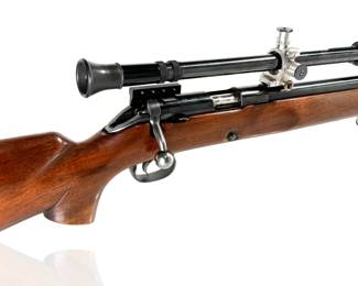 1956 Winchester Model 52 .22 LR Rifle W/ R.A. Litschert Spot-Shot Scope 52-22 22LR 52A