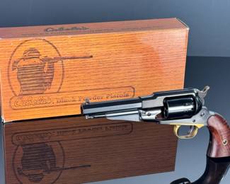 Pietta 1858 Remington New Army Steel Sheriff .44 Cal Black Powder Revolver RGASH44 Cabela's