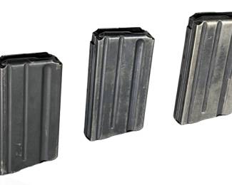 Lot of 3 223 REM/5.56x45 20 Round Magazines 2 Colt 1 Adventure Line