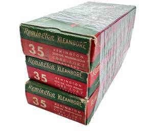 60 Rounds Vintage Collectable Remington Kleanbore 35 Rem Express 8335 Ammo