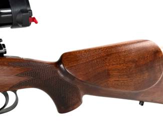 C.W. Olson G.33/40 Mauser 7x57 7mm Bolt Action Rifle with Leupold Scope