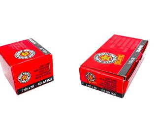 50 Rounds Red Army Standard 7.62x39 Ammunition 123GR FML Ammo