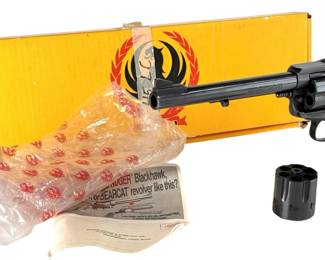 1971 Ruger Blackhawk .45 Long Colt LC Revolver 7.5in Barrel 3-Screw Old Model