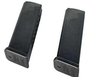 Lot of 2 OEM Glock 9mm Magazines