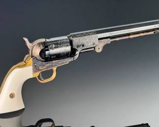 Pietta 1851 Navy Yank Civilian .36 Black Powder Revolver Pistol YANDLIG36