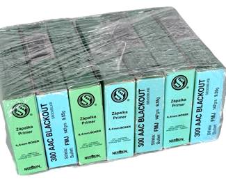 140 Rounds Sellier & Bellot 300 AAC Blackout Ammunition 147grs 9.55g No.2908/2 Ammo