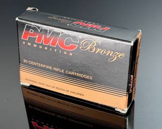 1 box PMC Ammunition Bronze 223 Remington Ammo 55 Grains FMJ-BT 223A