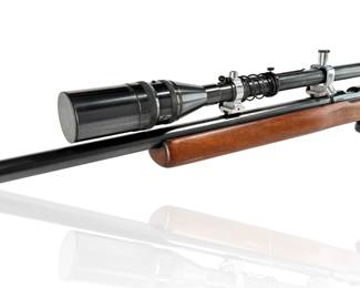 Winchester Model 52 .22 LR Rifle w/ J Unertl Scope 52-22 22LR 52A