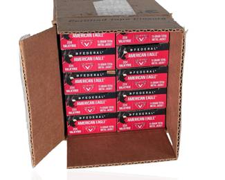 200 Rounds 224 Valkyrie Ammunition Federal American Eagle Ammo 75 Gr FMJ