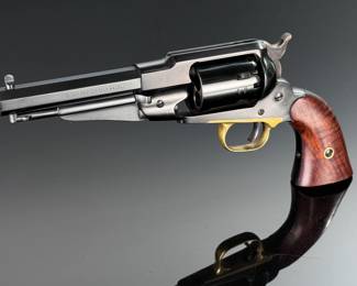 Pietta 1858 Remington New Army Steel Sheriff .44 Cal Black Powder Revolver RGASH44 Cabela's