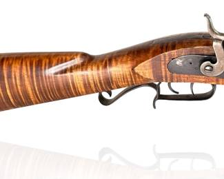 Custom Percussion Rifle Flintlock Muzzleloader Black Powder Hawken