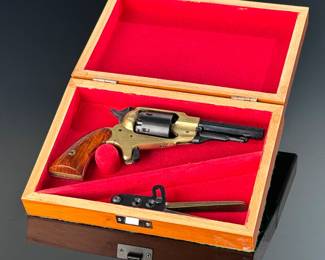 ASM 1863 Pocket Remington .31 Caliber Black Powder Revolver ARMI SAN MARCO