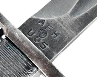 WWII M1 Garand Rifle AFH US Bayonet With Scabbard