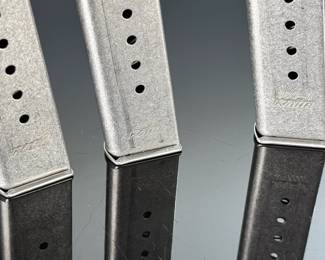 Lot of 3 Kahr 380-6 6 Round Magazines P380 P-380