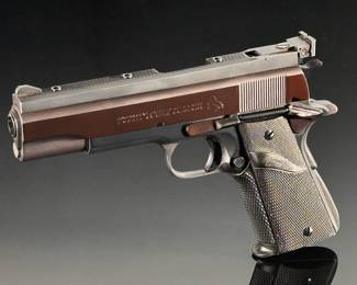 1968 Colt Government 1911 .45 ACP Pistol 5in Barrel BoMar Sights