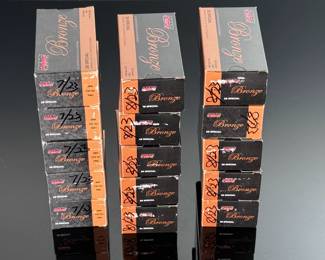 Lot of 15 PMC Bronze Ammunition 38 Special 132 GR FMJ Ammo 38G Spl 750 Rounds